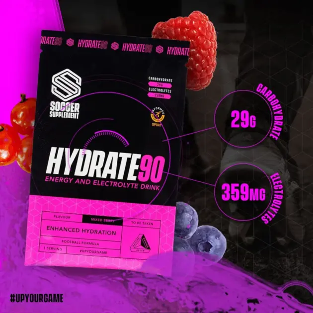 SOCCERSUPPLEMENT  Hydrate 90 Sachet